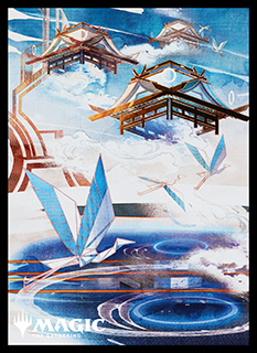 プレイヤーズカードスリーブ『神河：輝ける世界』「浮世絵」土地《山