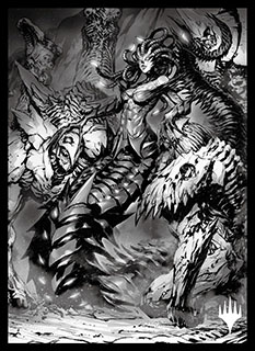 プレイヤーズカードスリーブ『ファイレクシア：完全なる統一』《巨怪な