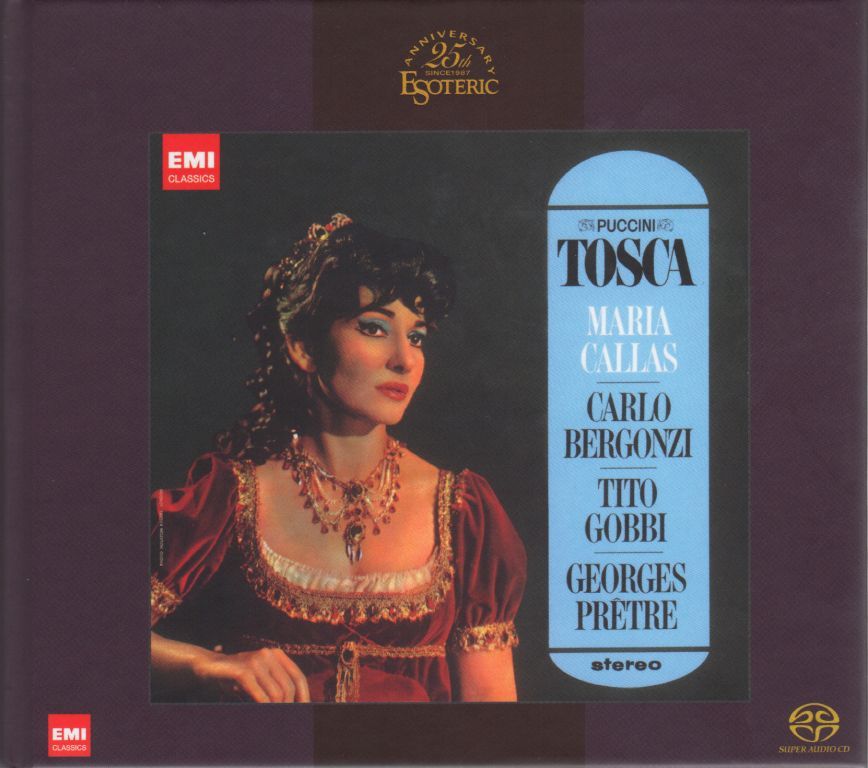 esotericエソテリックSACD◇カラヤン＆カラス グレイト 4 オペラズ