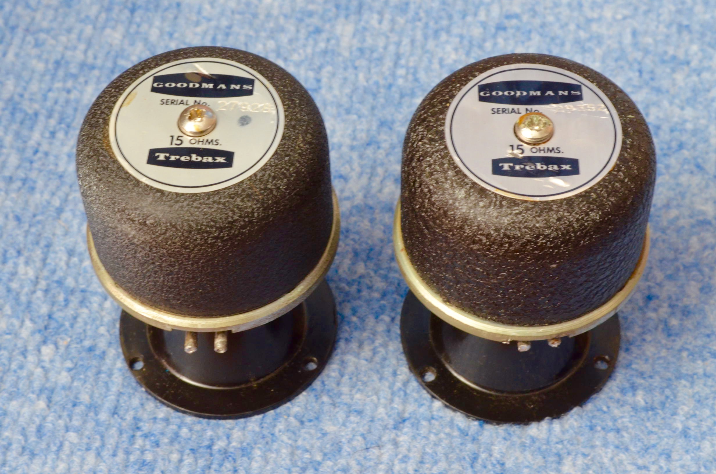 60's Goodmans Trebax 100 ヴィンテージツィーター 【公式通販】