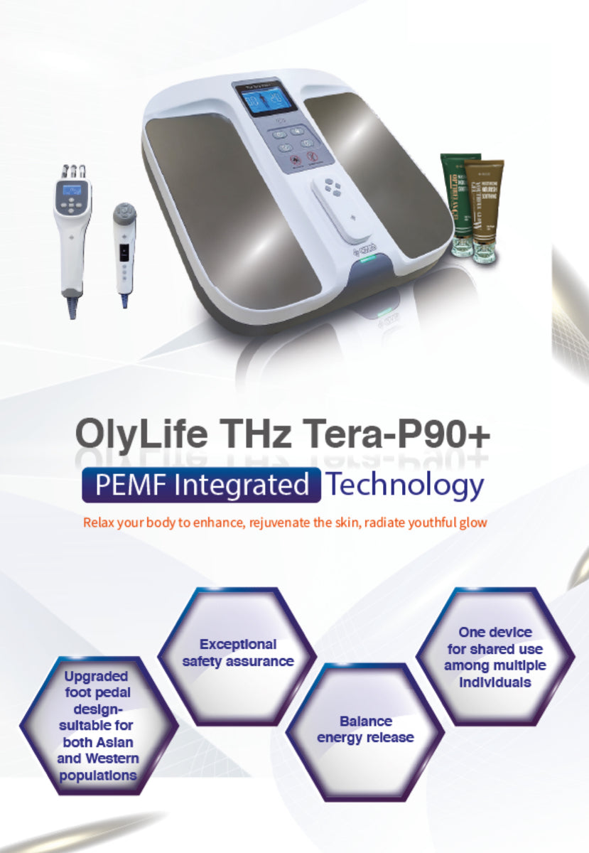 Olylife THz Tera-P90+ (Foot and Beauty Device) + 28 Face & Body