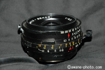 Mamiya-sekor 50mm F6.3／マミヤプレスファンクラブ