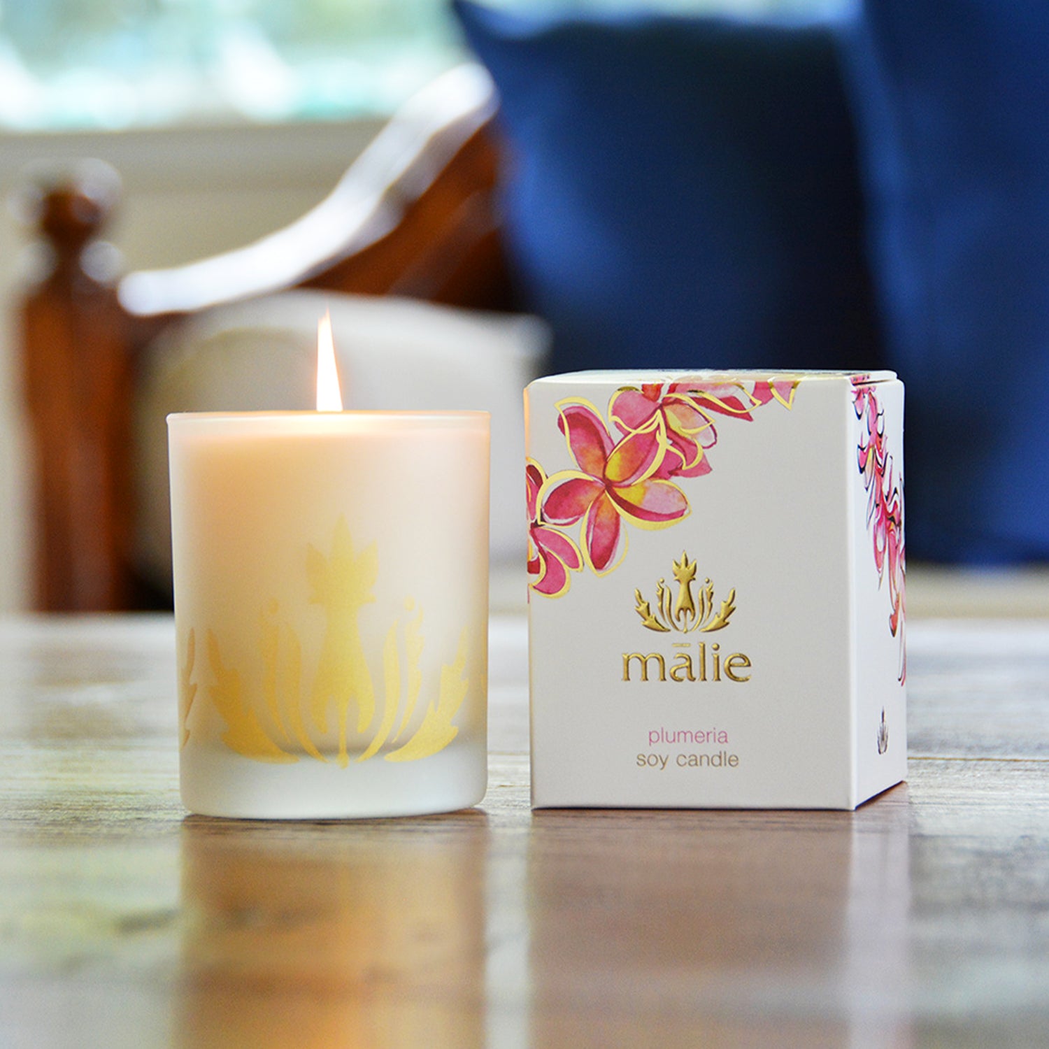 ソイキャンドル Plumeria – Malie Organics
