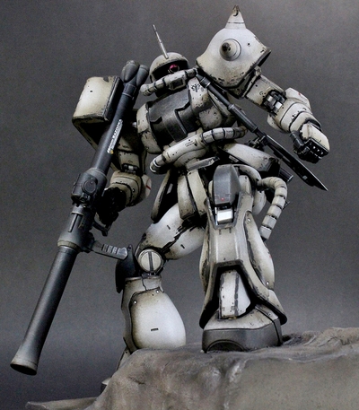 MATEVER1.5: MG MS-06J ザクII Ver.2.0 ホワイトオーガー[バンダイ製 1