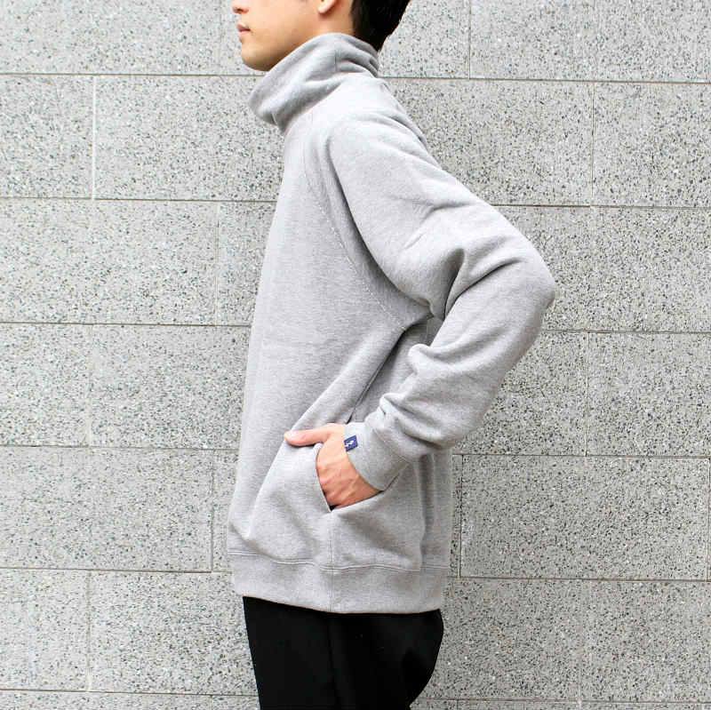 Graphpaper] LOOP WHEELER for Graphpaper High Neck Raglan Sweat