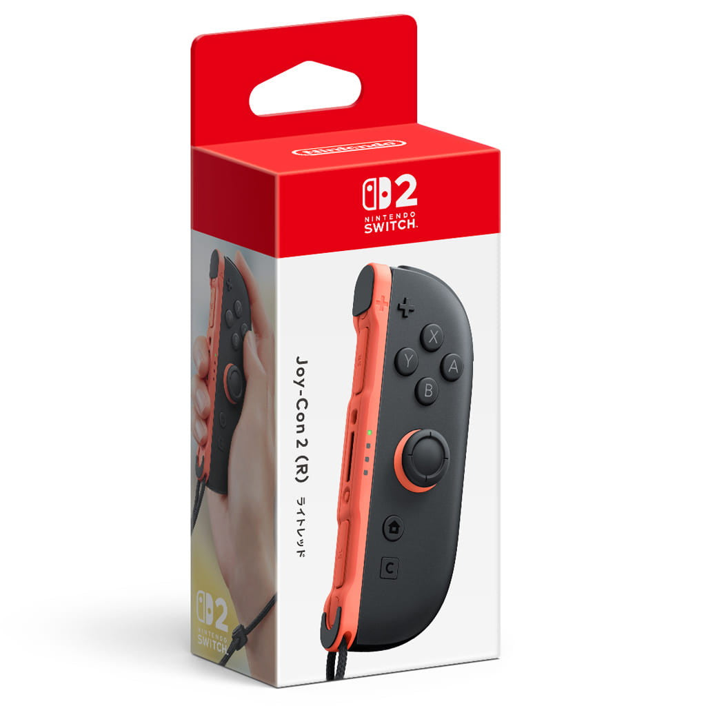 新品即納】[ACC][Switch2]Joy-Con 2(ジョイコン2) (R) ライトレッド
