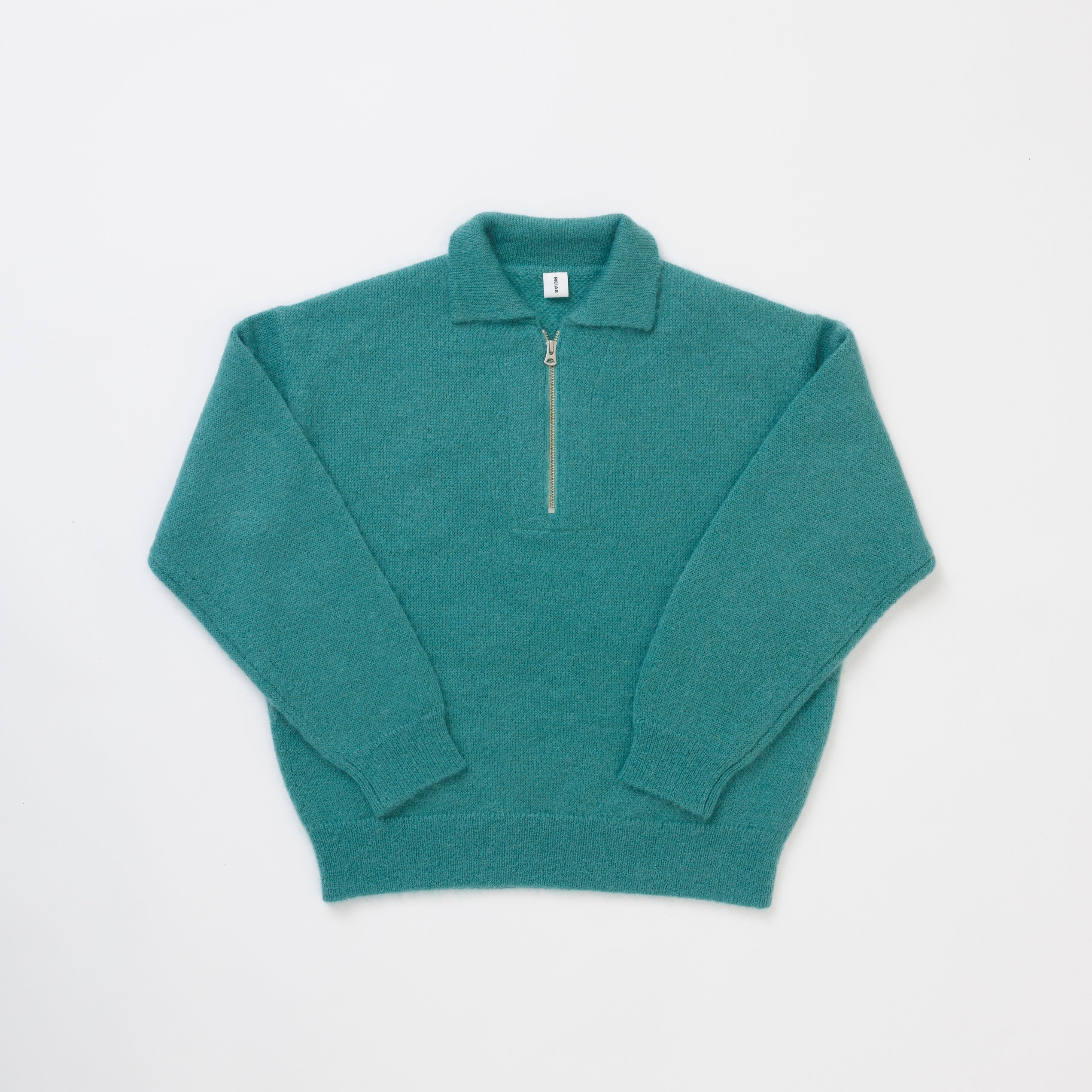 SUPER KID MOHAIR HALF ZIP PULL OVER / MOPO-3A09 – meias online