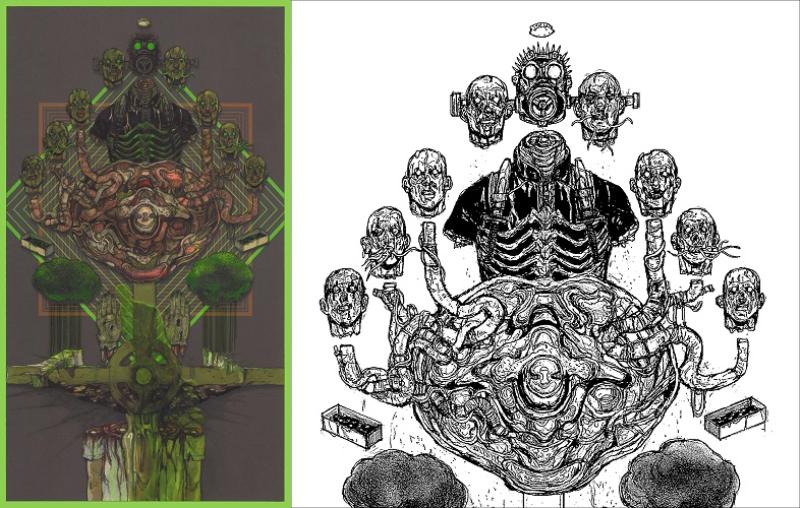 芽瑠璃堂 ＞ ダーク・ファンタジー漫画『ドロヘドロ』の幻となっていた