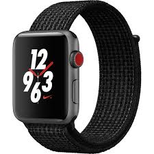 Apple Watch Nike+ Series 3 (GPS + Cell) 42mm Space Gray Alum Case