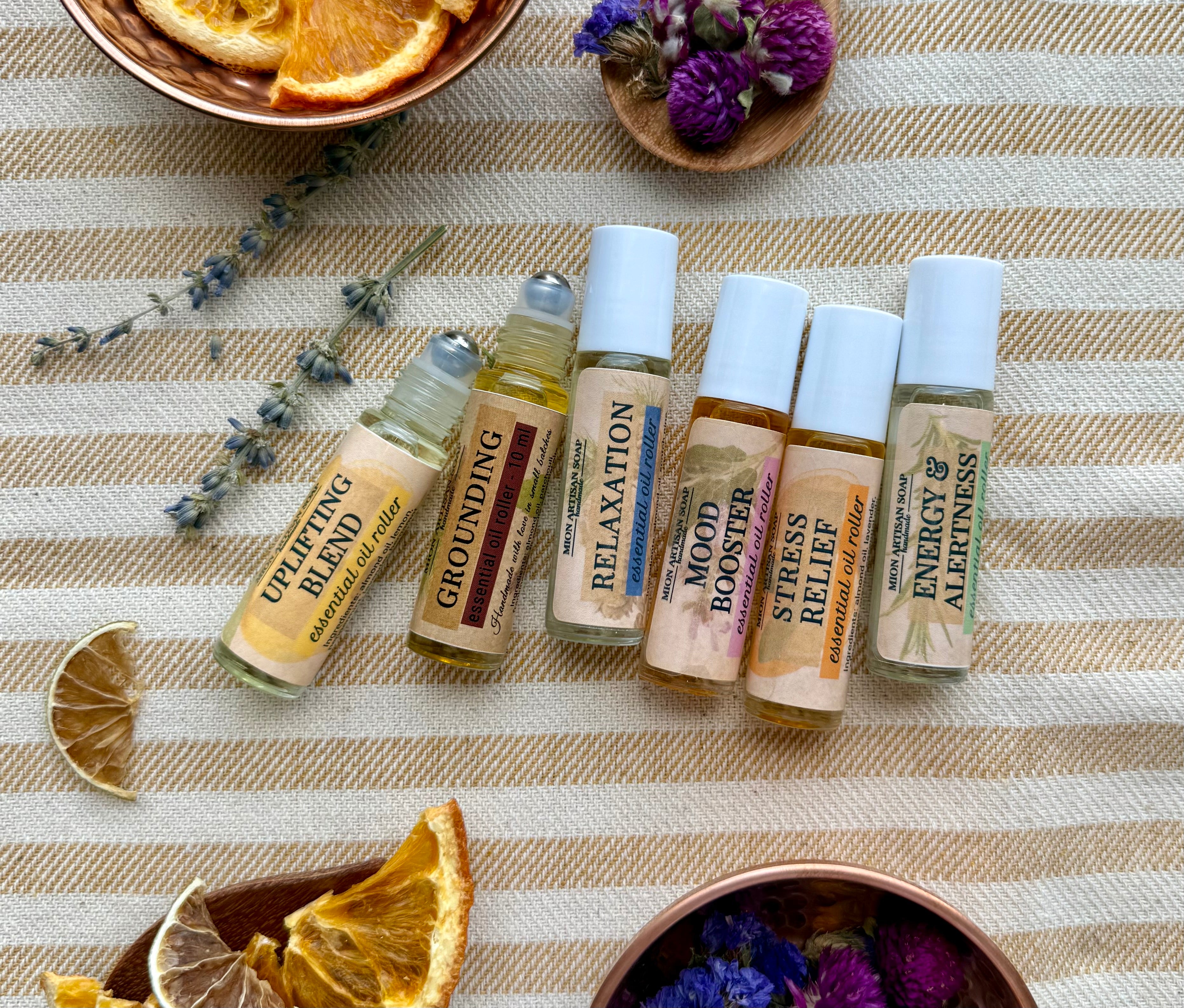 Essential Oil Roller | 6 scents – MION Artisan Soap Co.
