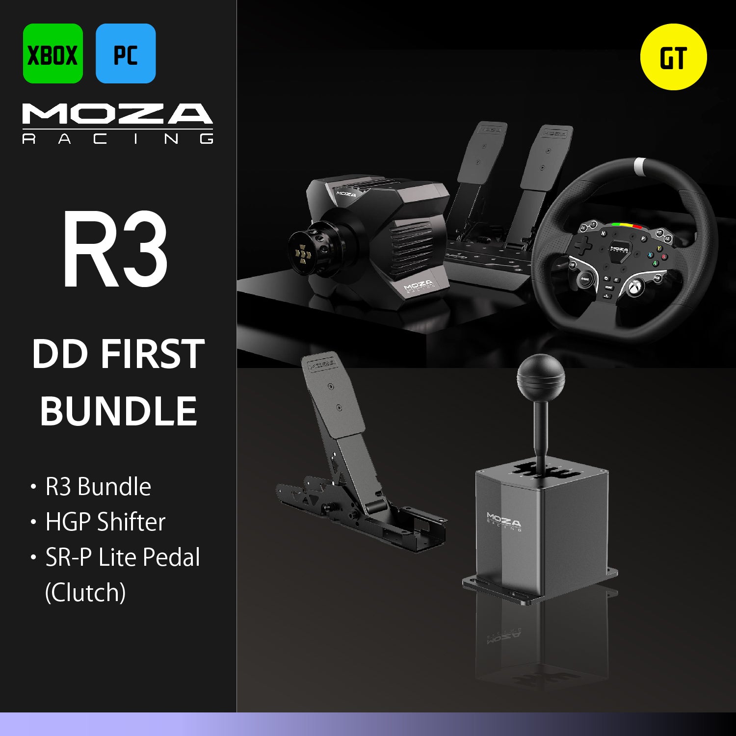 MOZA R3 DD First Bundle – Sim-Shop MOS