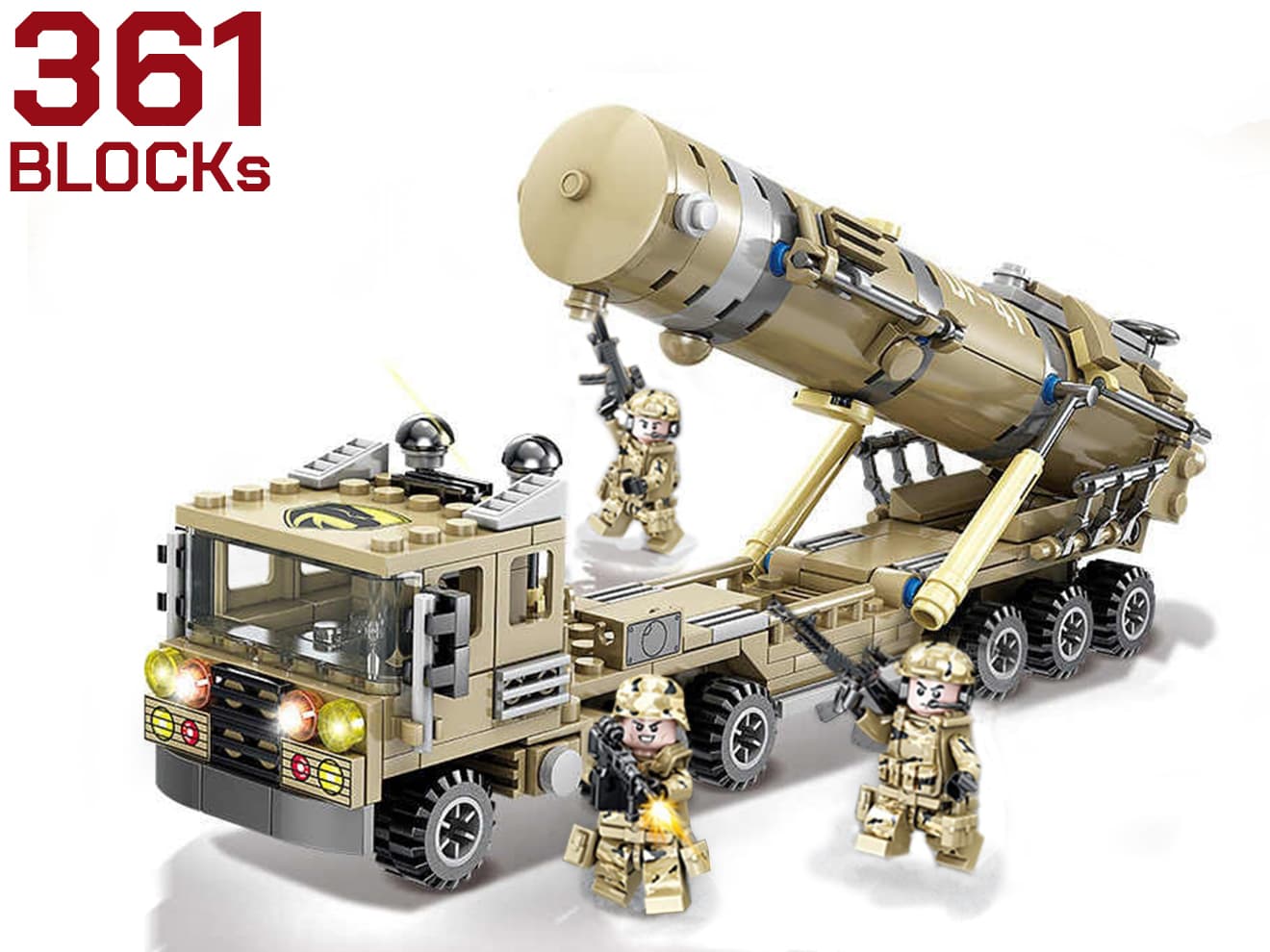 AFM 中国軍 DF-41 大陸間弾道ミサイル 361Blocks | ミリタリーベース