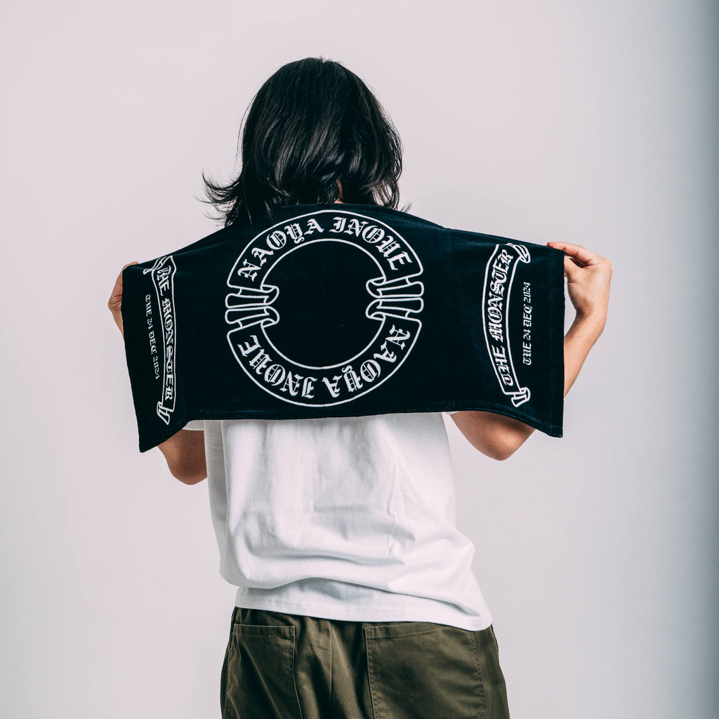 FACE TOWEL [TEXT] – MONSTER_NaoyaInoue_OfficialStore