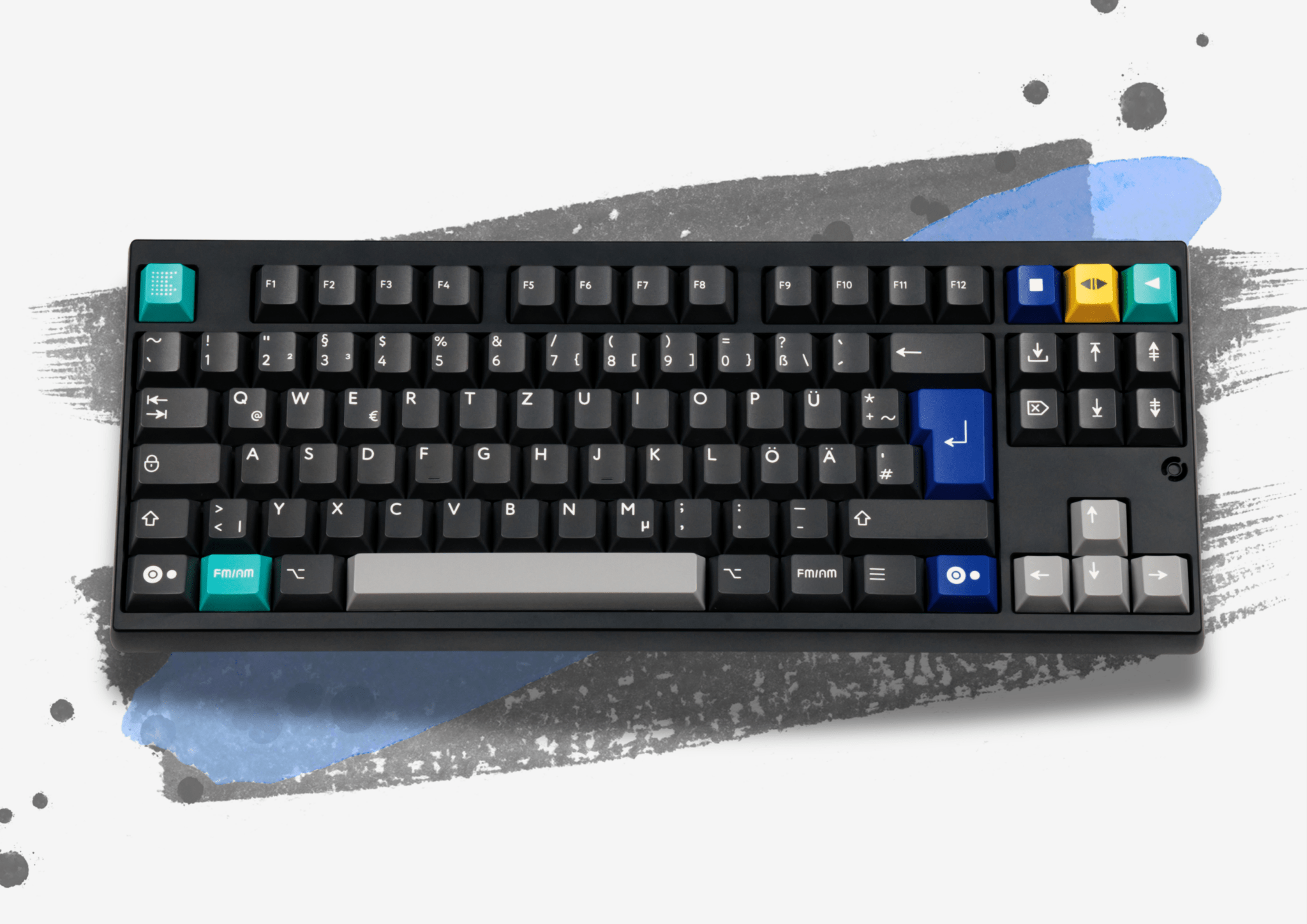 PBTfans Tape & Radio Double-Shot ABS Keycap Set – MonacoKeys