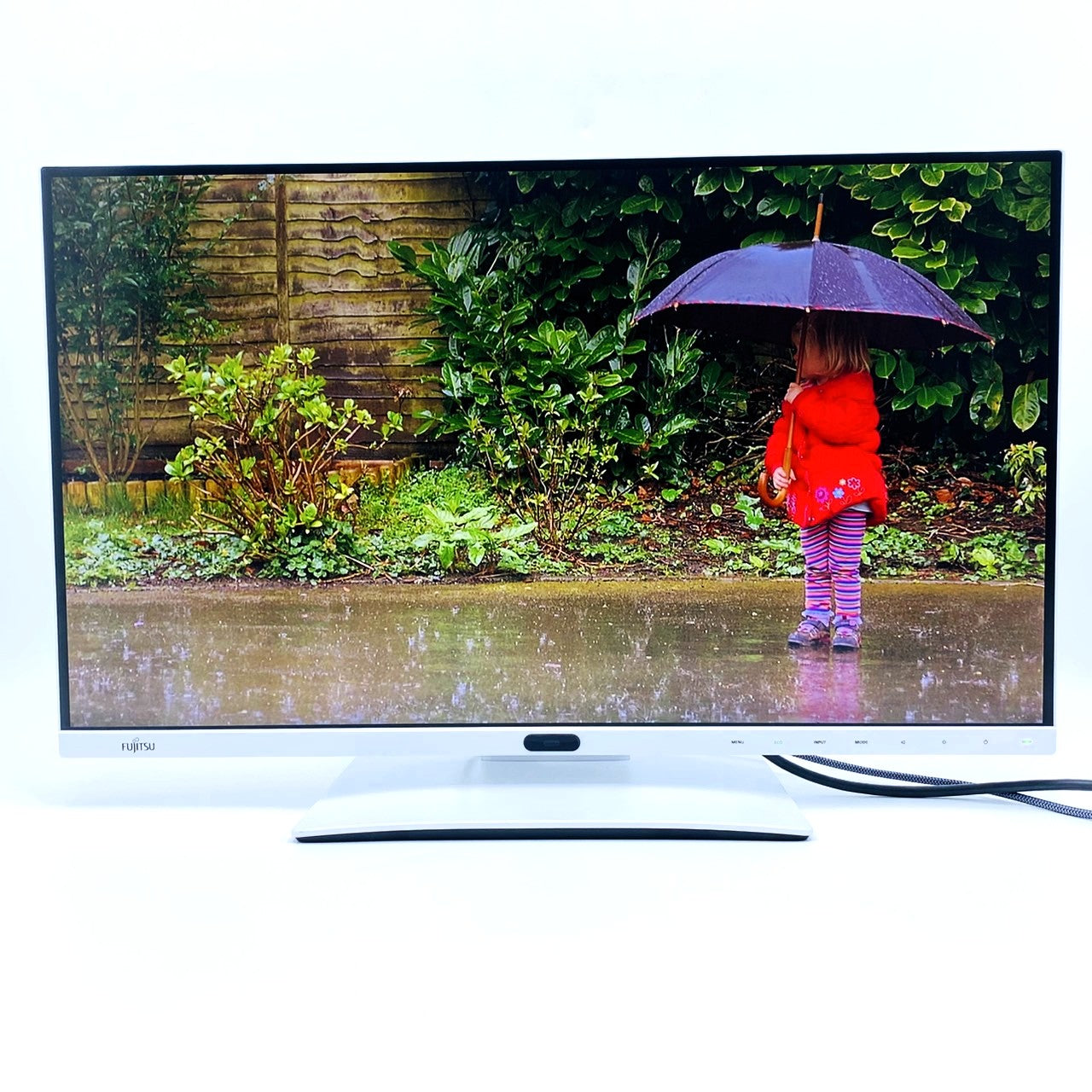 中古モニター】27インチ メーカー FUJITSU 型番 VL-P27-8T 入力端子