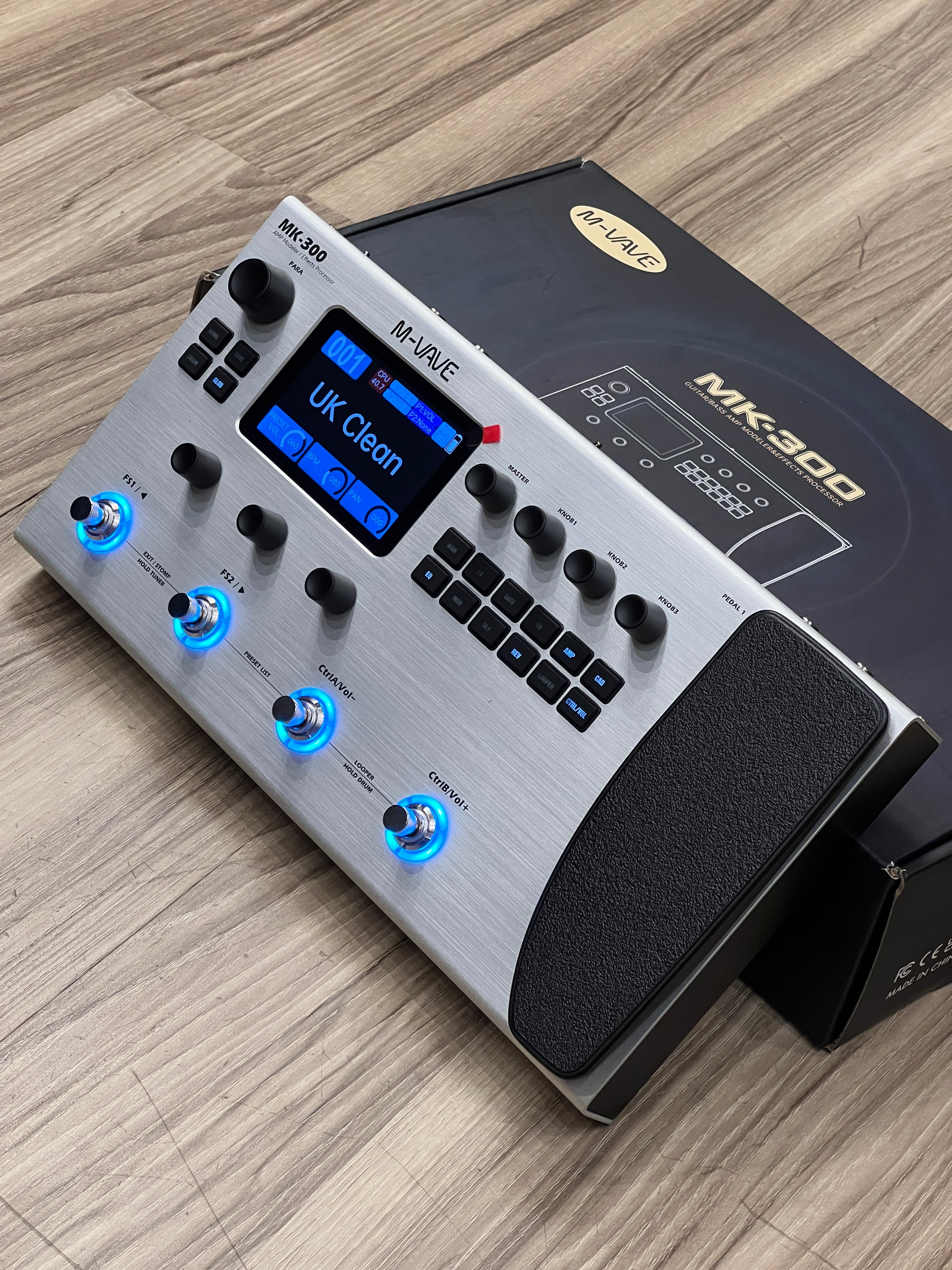 M-VAVE MK300 Guitar Multi-Effect Processor – nafiriguitar.com