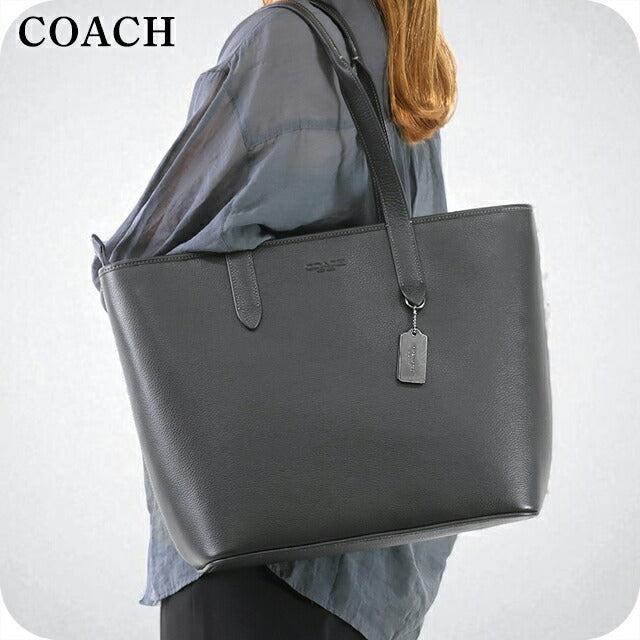 コーチ トートバッグ メンズ ブランド COACH レザー C9876 ブラック