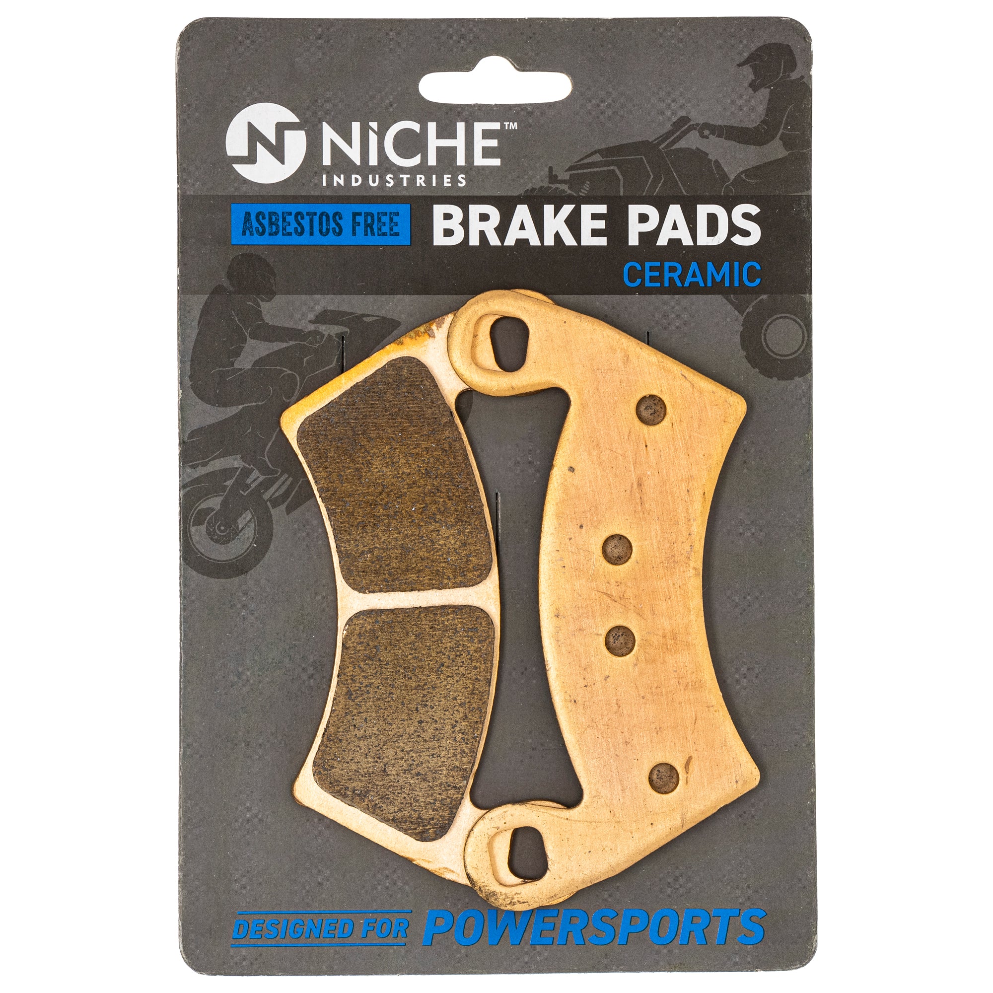 Ceramic Brake Pads Polaris GEM | NICHE PARTS