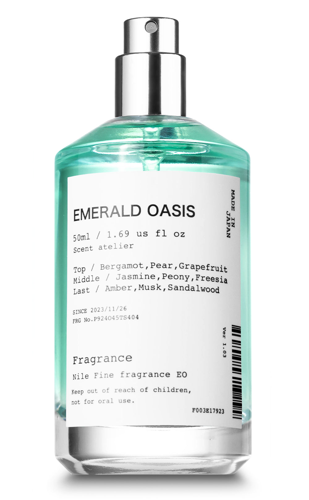 NILE 香水 エメラルドオアシス シトラスグリーン レディース