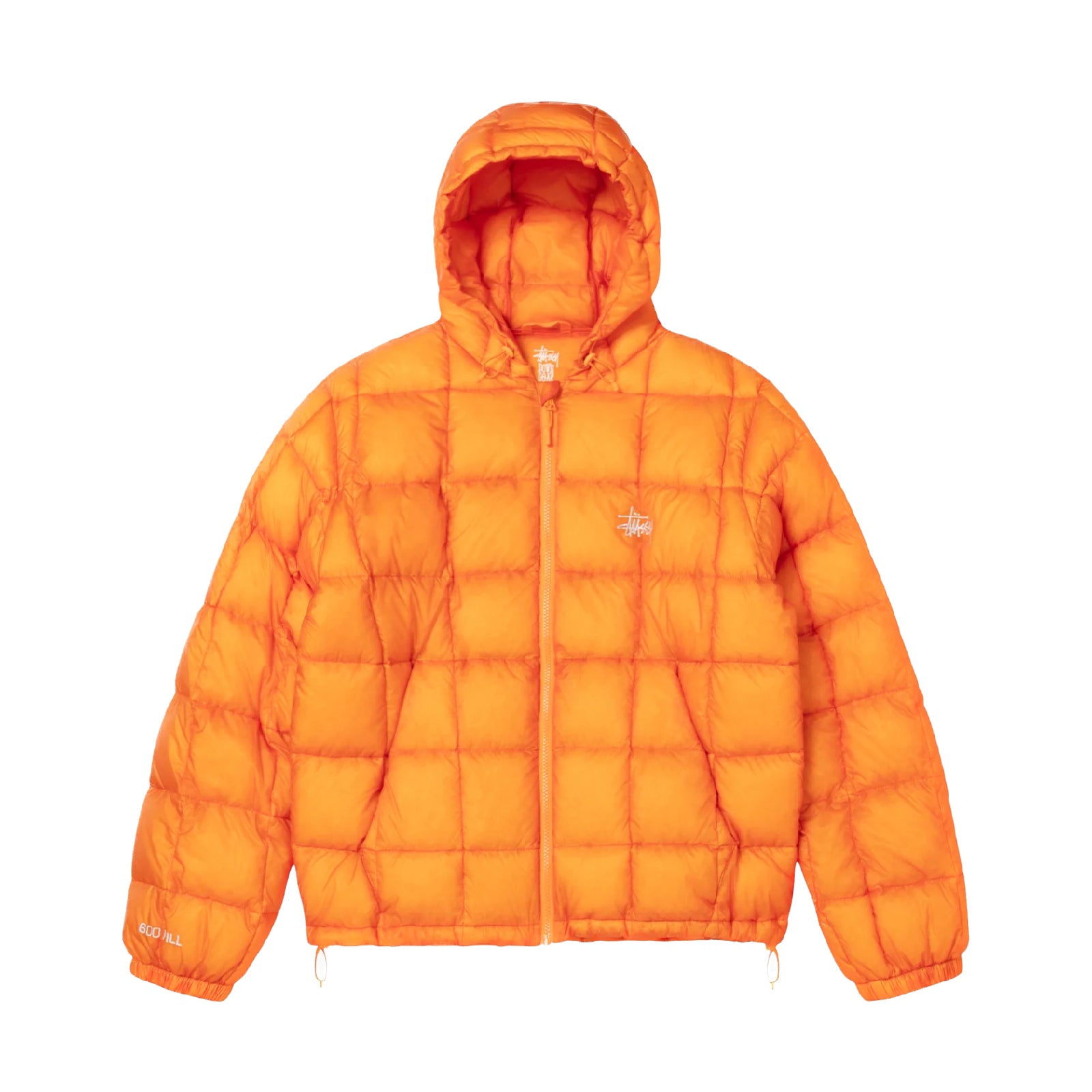 Stussy Midweight Hooded Puffer - Orange – Ninetimes Skateshop