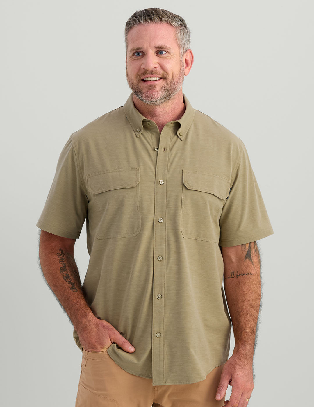 Huntley Short Sleeve Button-Down – NOMAD Outdoor