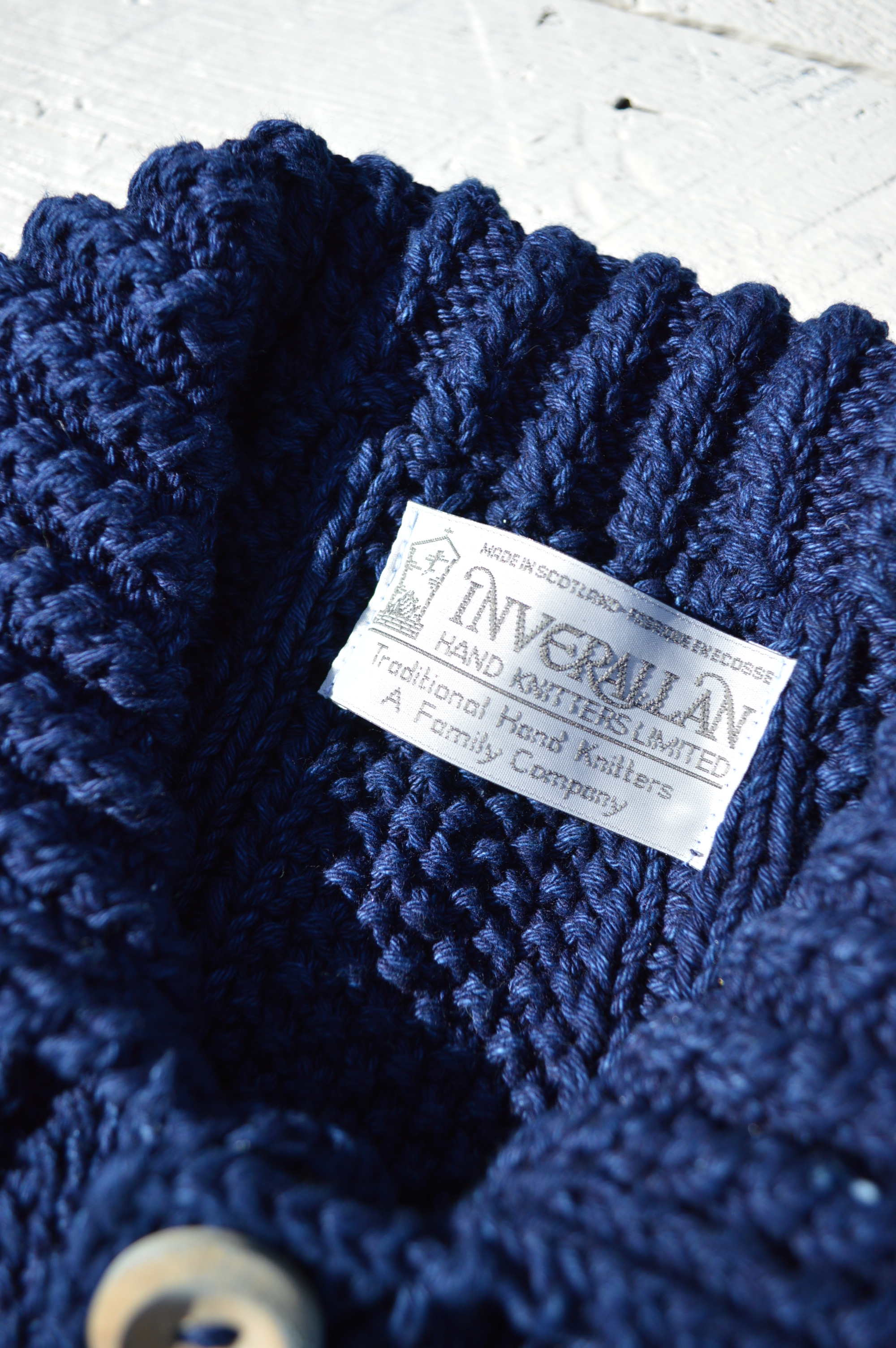 INVERALLAN / インバーアラン】 3A Cotton Denim Cardigan 入荷