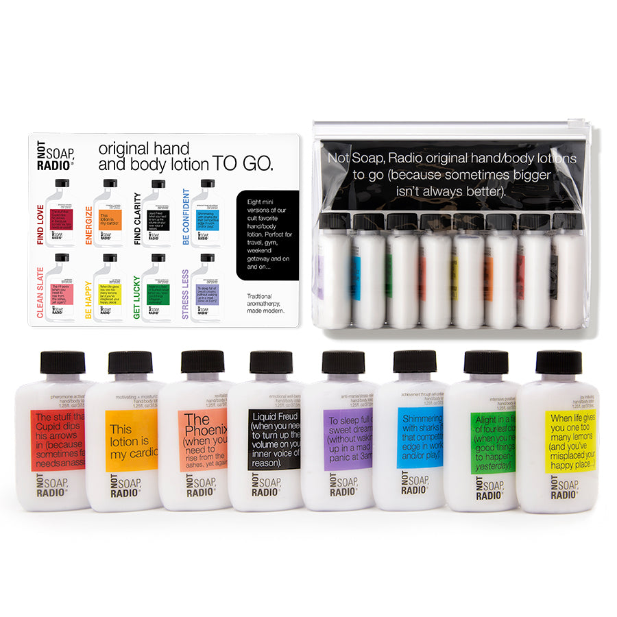 Mini all-together lotion gift set | Not Soap Radio – notsoapradio