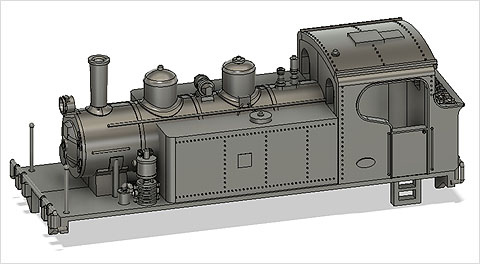 にせKSKタイプCタンク(3Dプリンター)