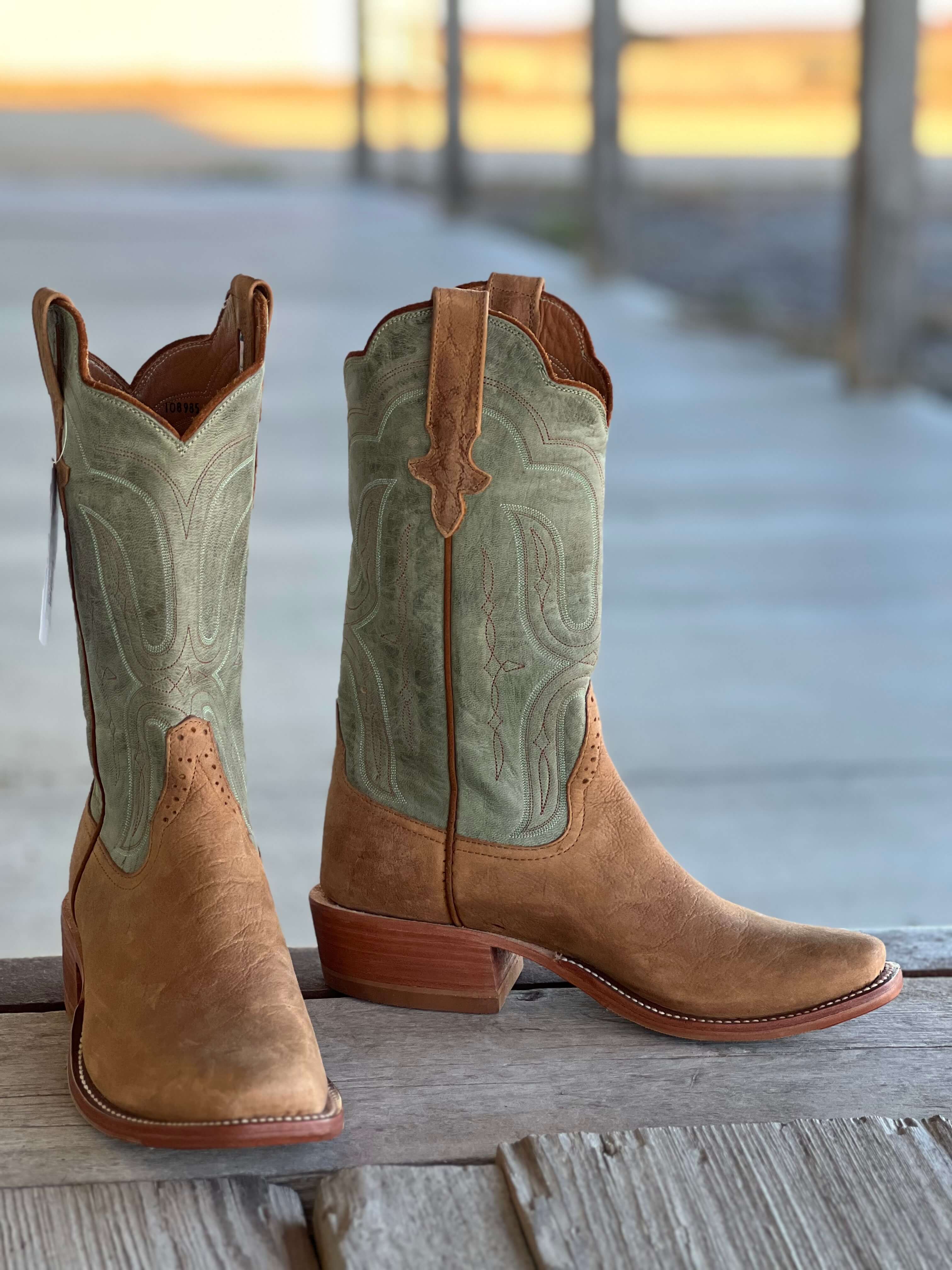 Rios of Mercedes | Natural Brahma Bison Boot – Outpost Western Store