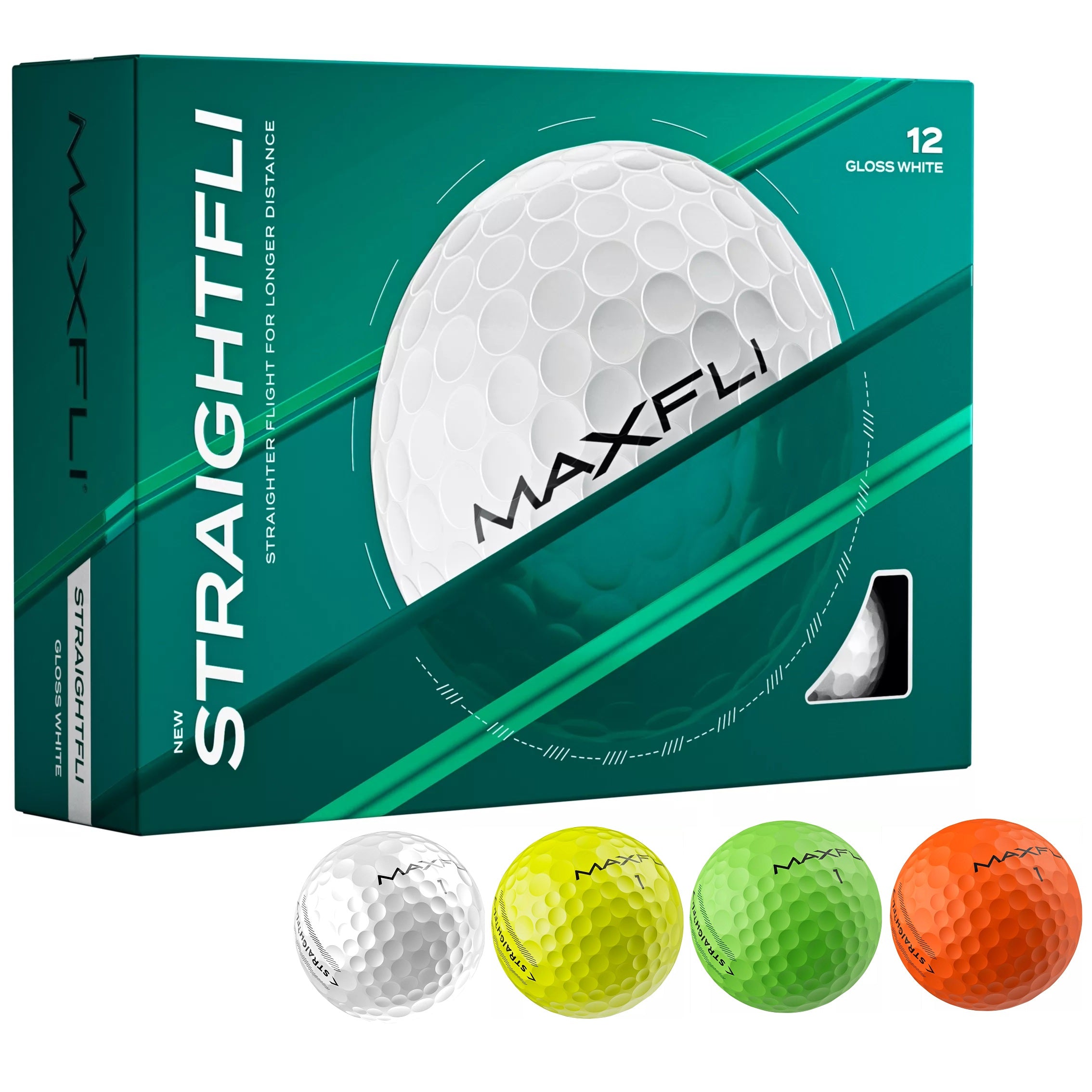 Maxfli StraightFli Golf Balls