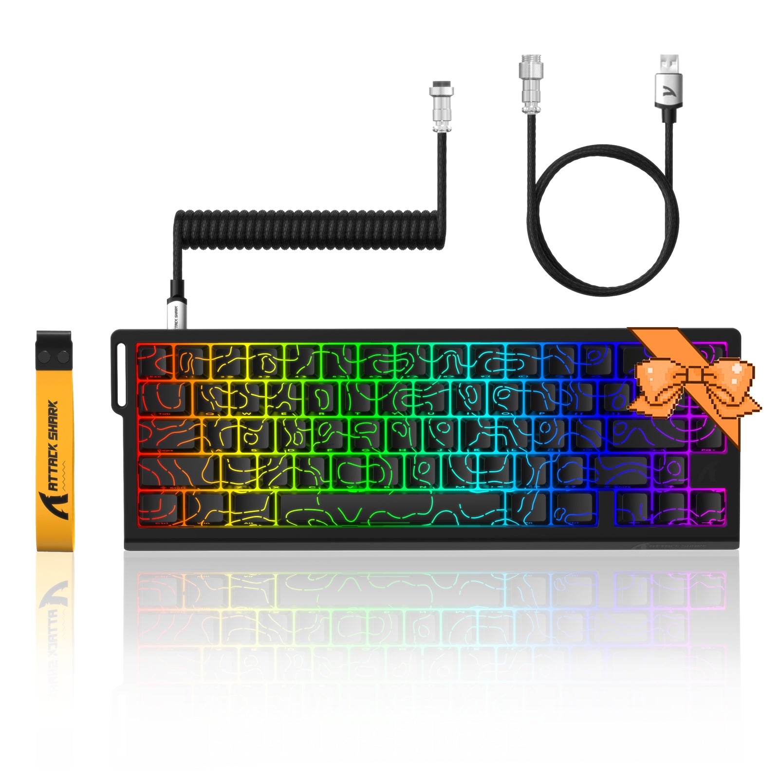X68 HE Magnetic Keyboard with C01PRO Cable