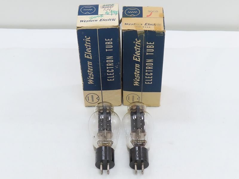 300B Western Electric 真空管 2本セット アンプ II2E 300B Western