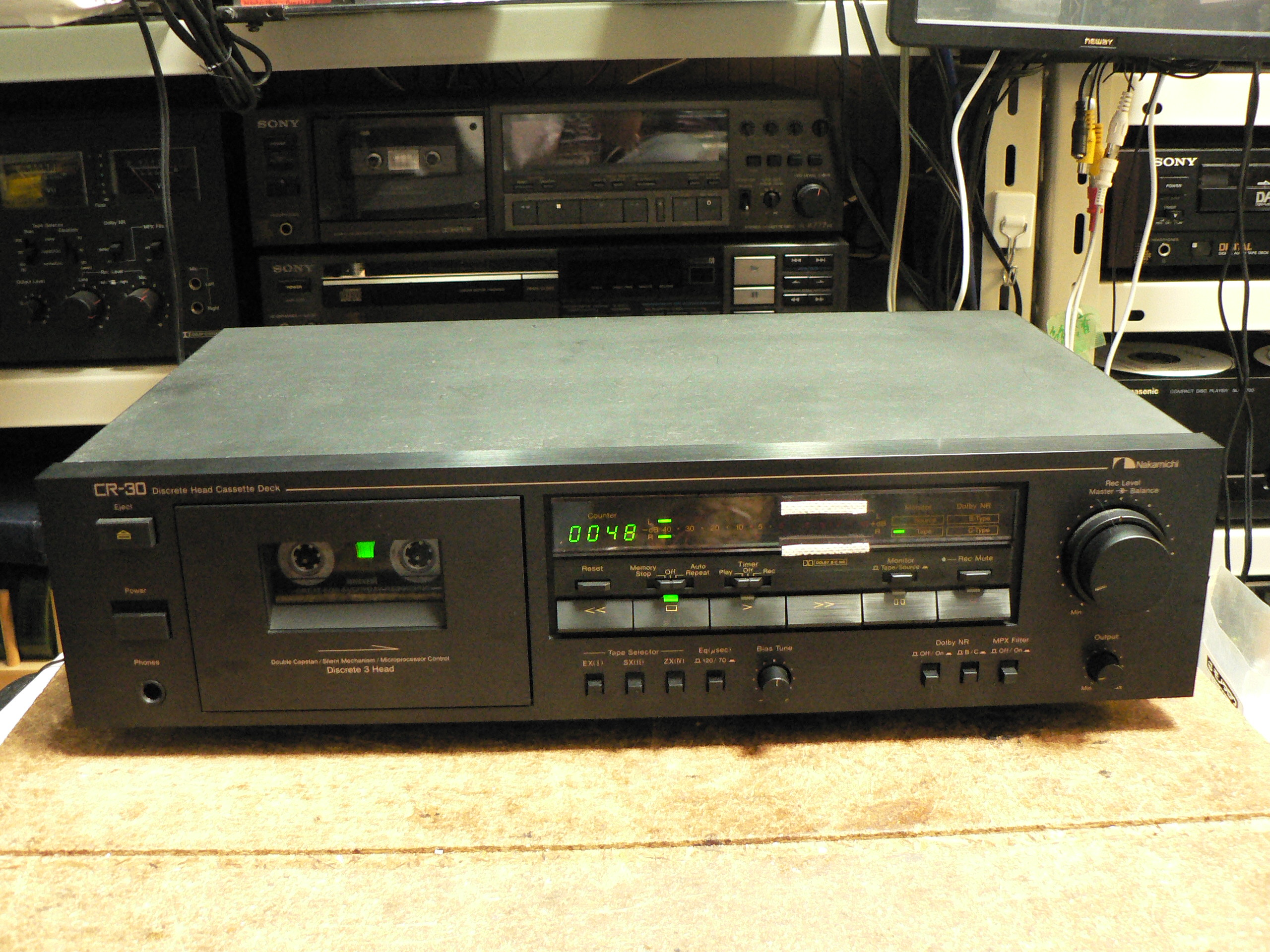 Nakamichi CR-30 バイアス調整 – Audiolife － Enjoy your audio life!!