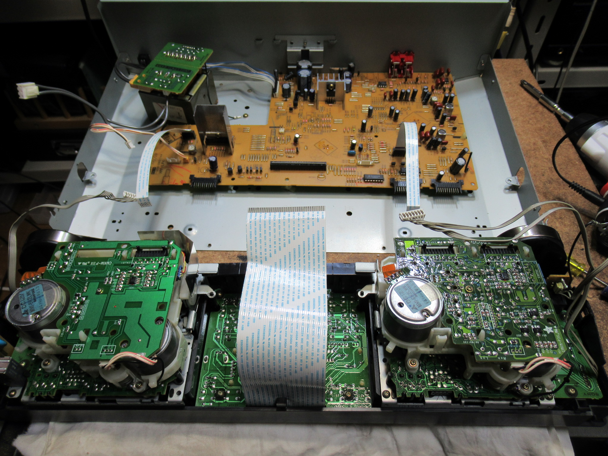 SONY TC-WE505 ギヤ割れ～修理中止 – Audiolife － Enjoy your audio