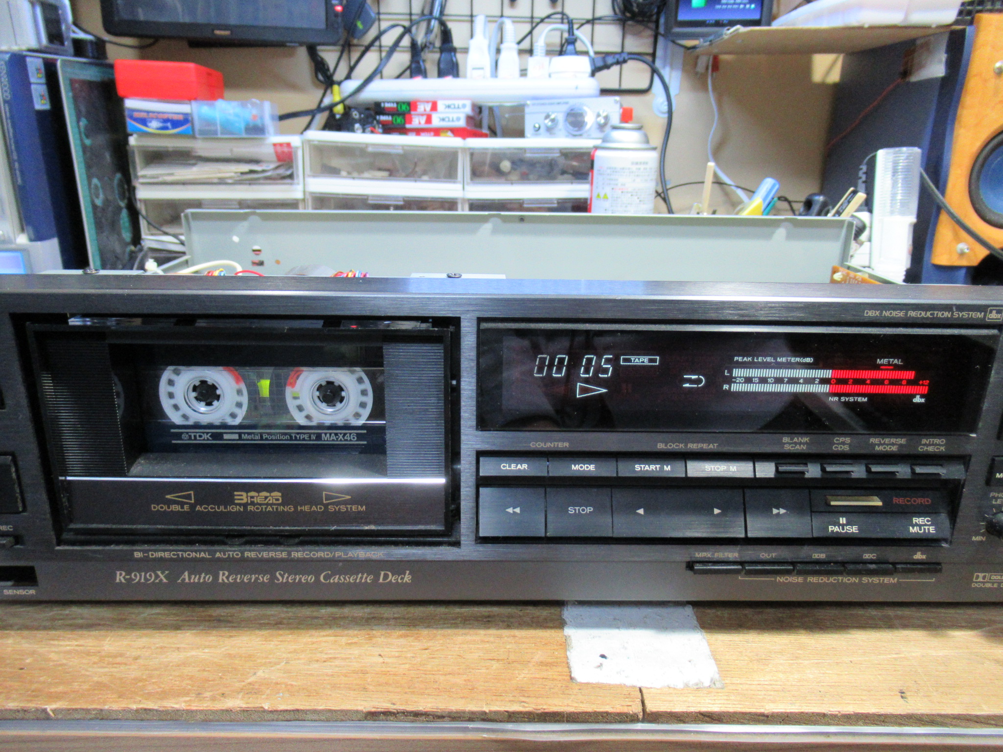 TEAC R-919Xオードリーバース3ヘッド 1週間で終了 動作確認品！ TEAC R