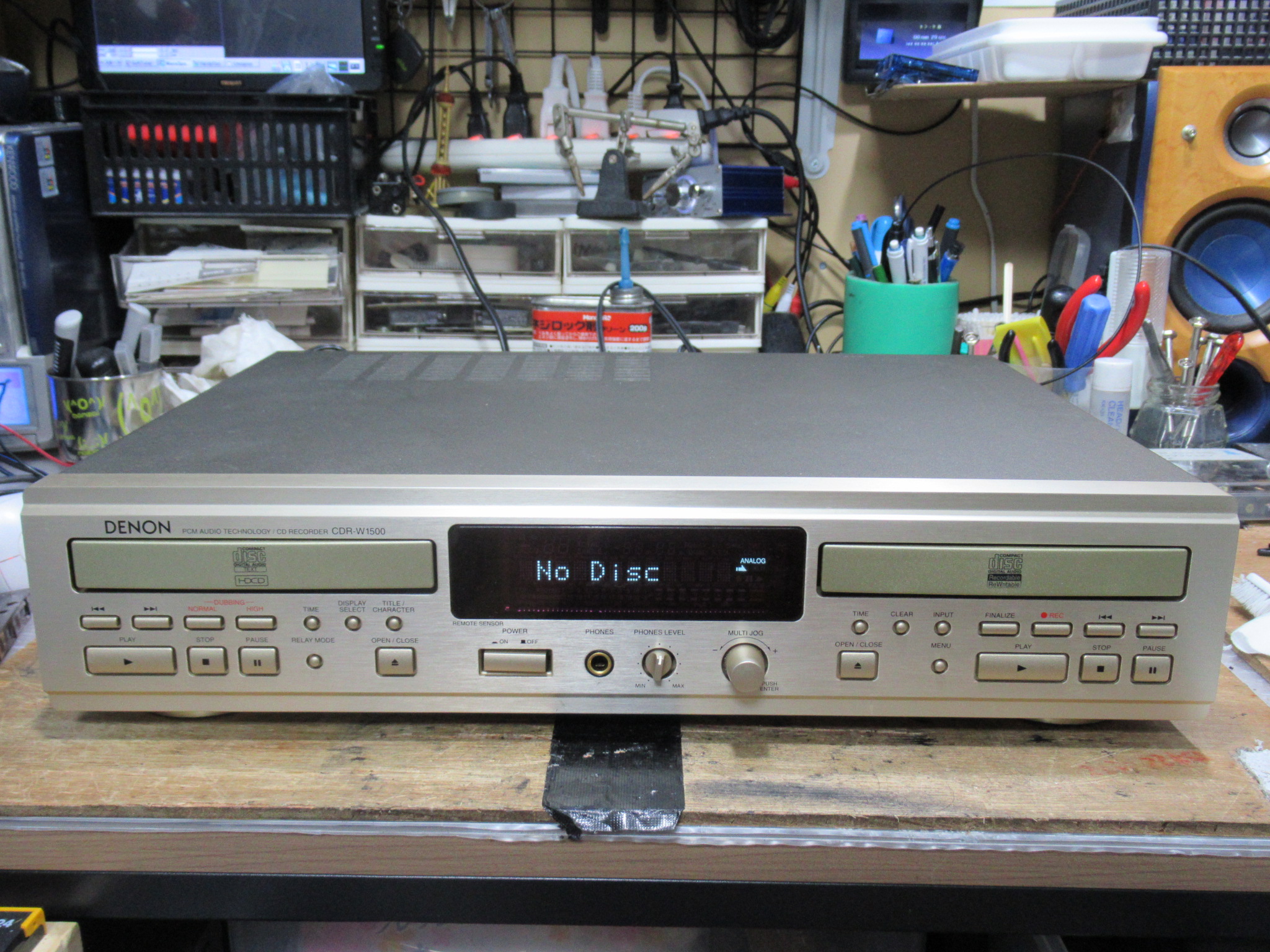 DENON CDR-W1500 – Audiolife － Enjoy your audio life!!