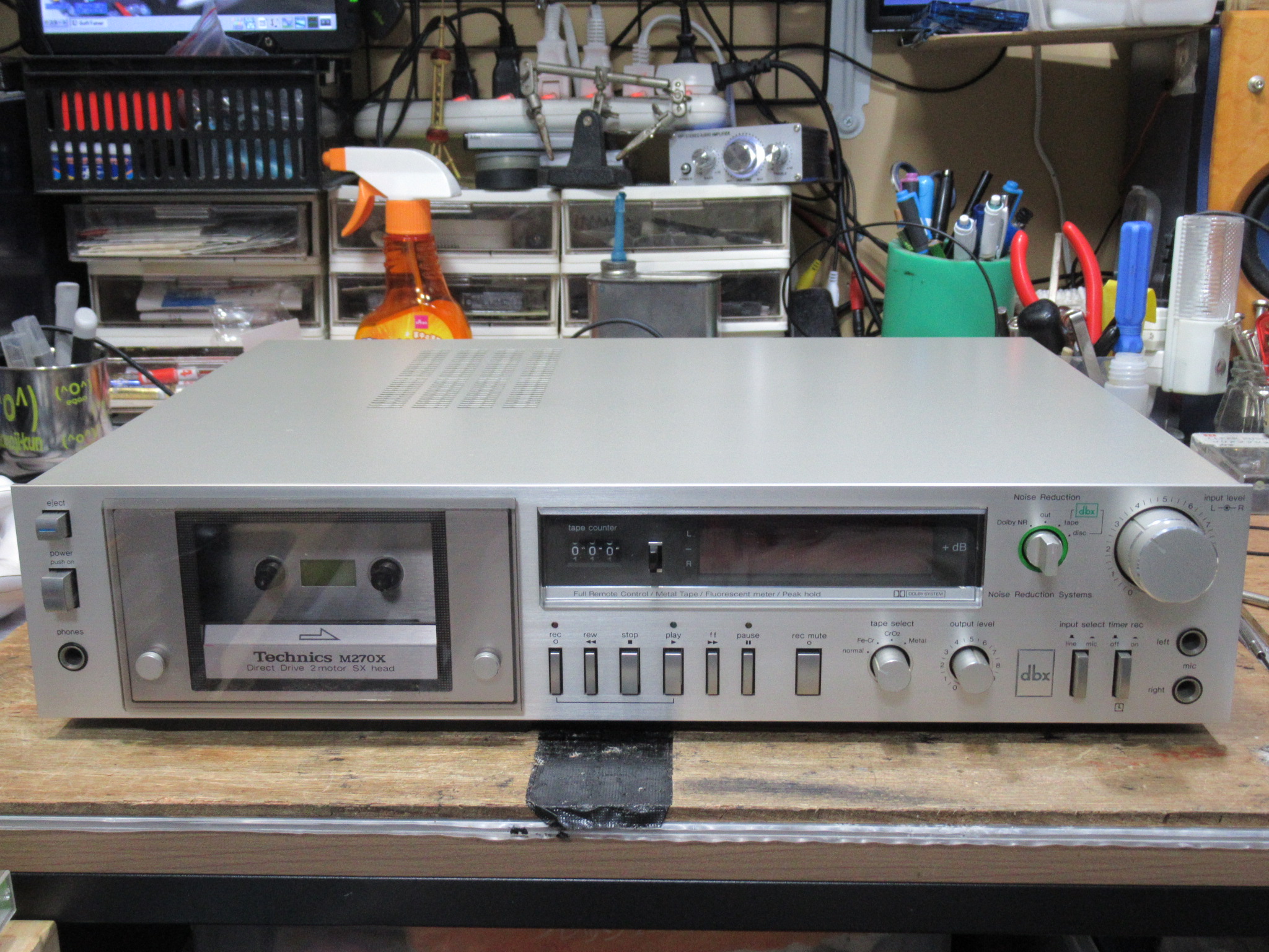 Technics RS-M270X アイドラー流用 – Audiolife － Enjoy your audio