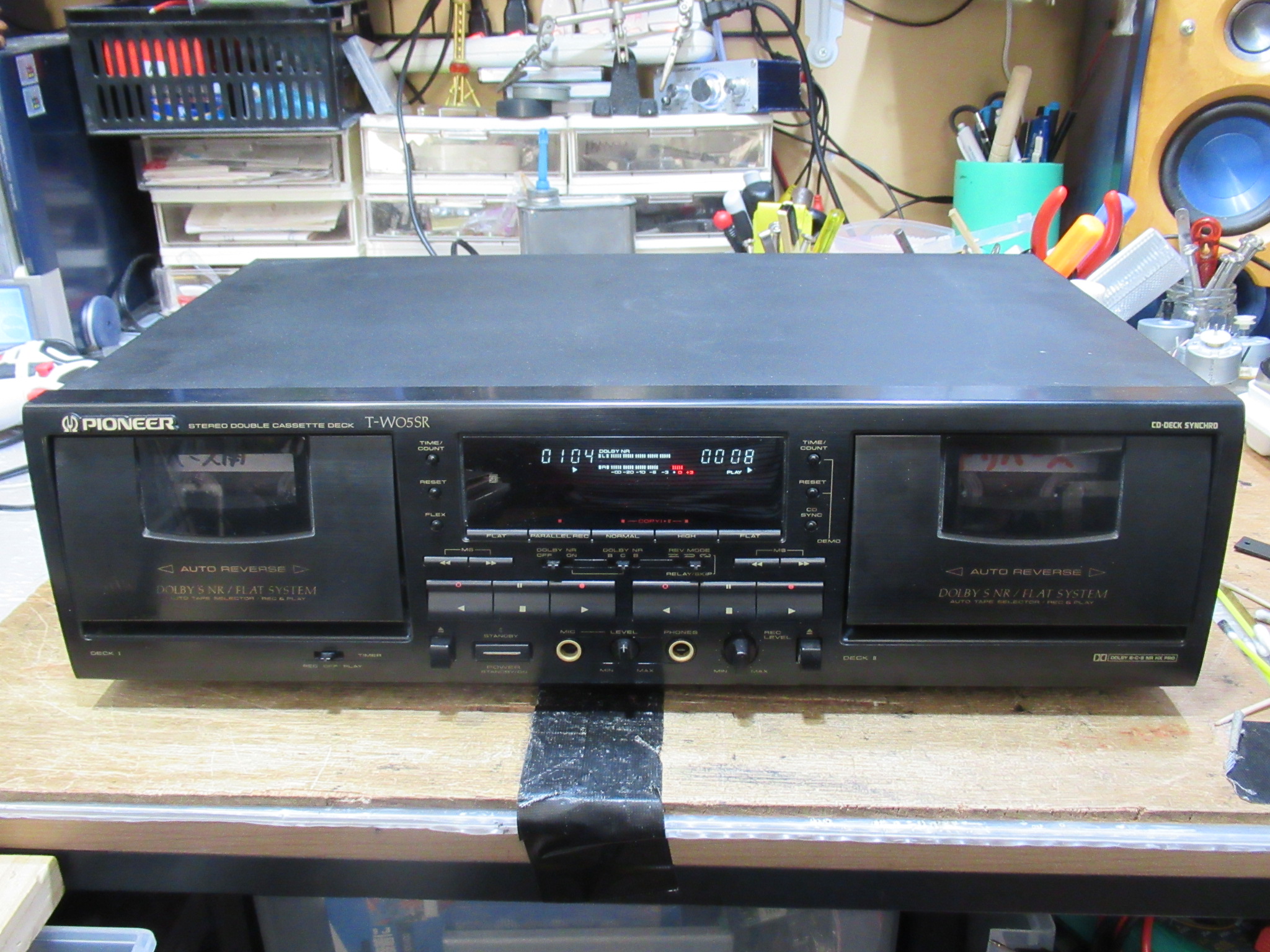 PIONEER T-W05SR 回転ヘッドギヤ破損（その1） – Audiolife － Enjoy