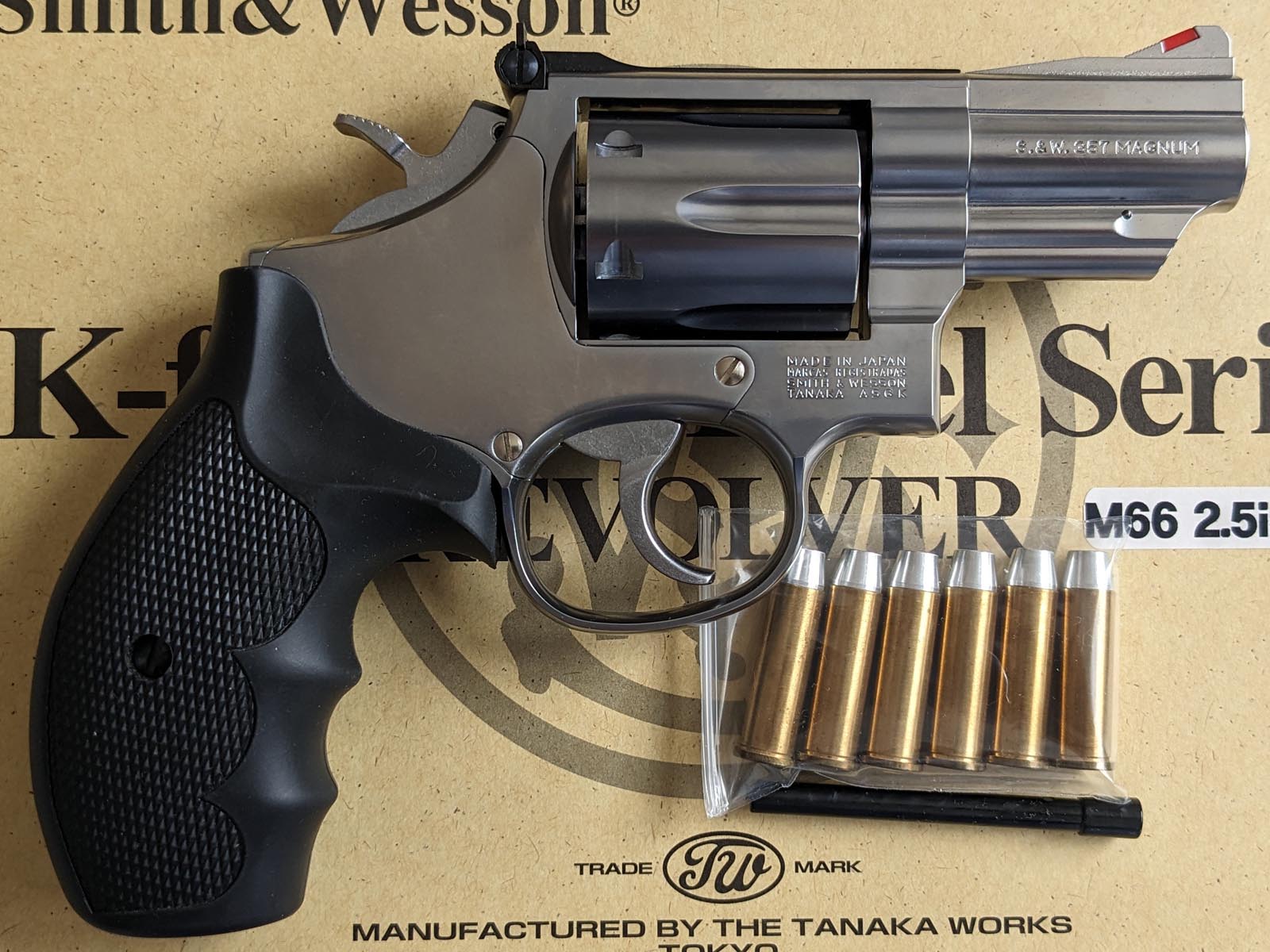タナカ S&W M66 コンバットマグナム 2.5インチ | 万丈 一致