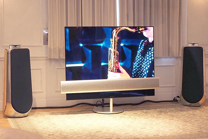 B&O、4K有機ELテレビ「BEOVISION ECLIPSE」11月末発売。2,100Wアンプ