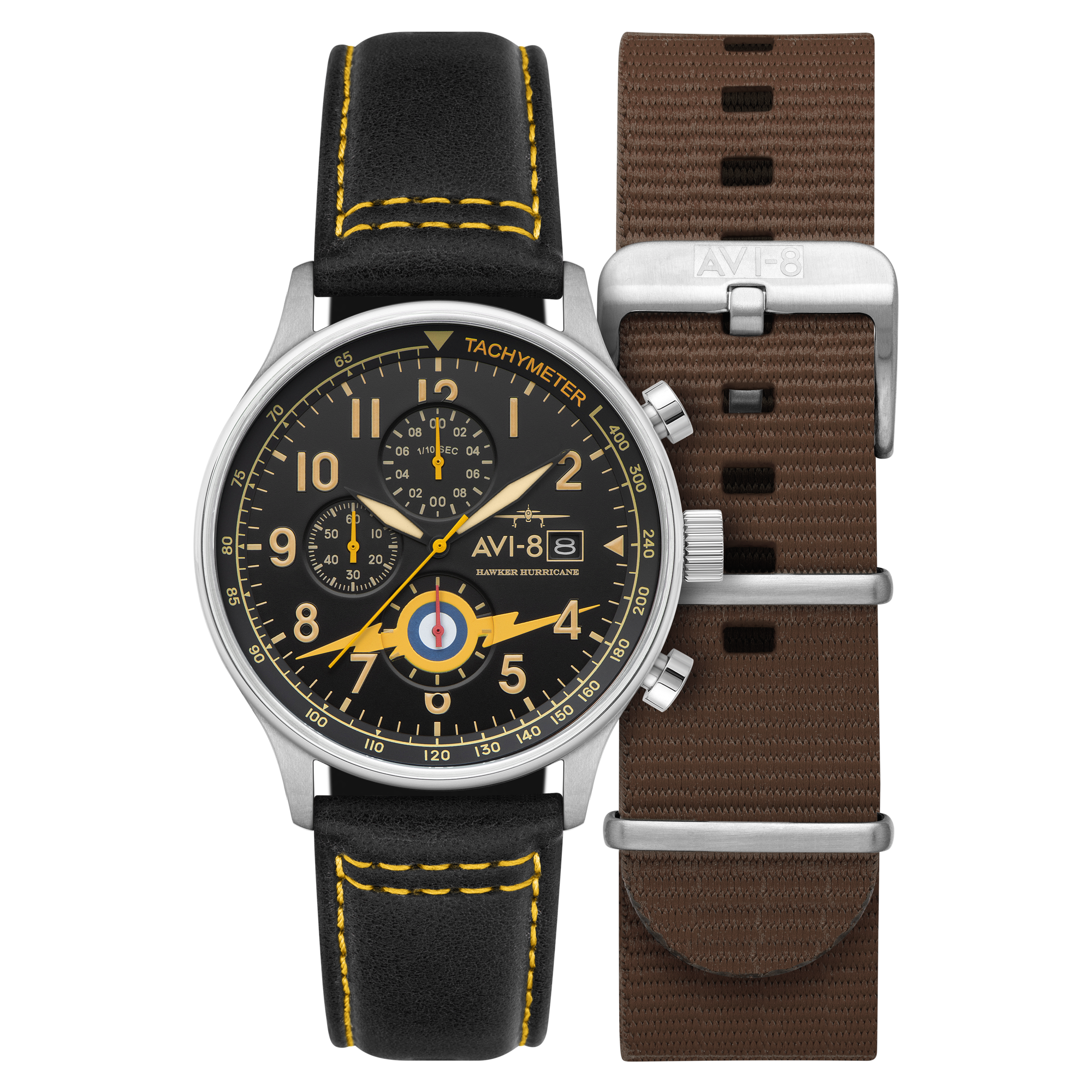 Lightning Orange | Hawker Hurricane Classic Chronograph – AVI-8