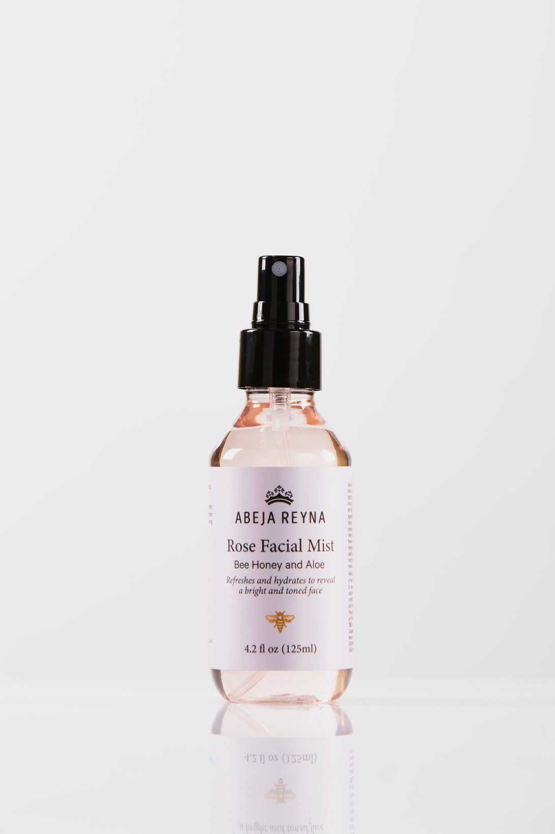 Rose Facial Mist with Organic Honey & Aloe Vera 125ml – Abeja