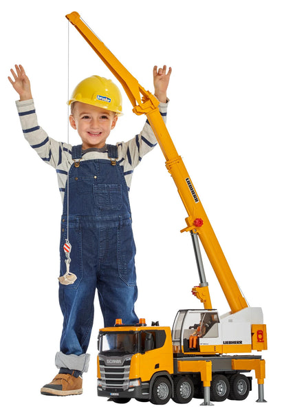 03571 1/16 SCANIA Super 560R Liebherr Crane | Action Toys