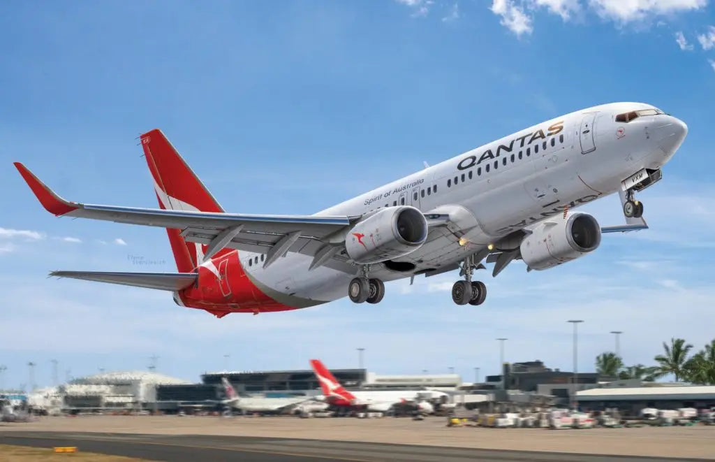 BPK カンタス航空 737-800 VH-VXM 1/72 プラモデルキット