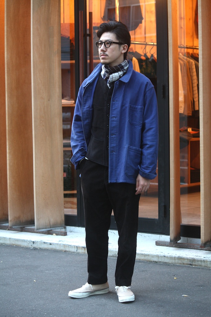 SAGAN VEST / ENGLISH MOLESKIN | ANATOMICA SAPPORO アナトミカ札幌