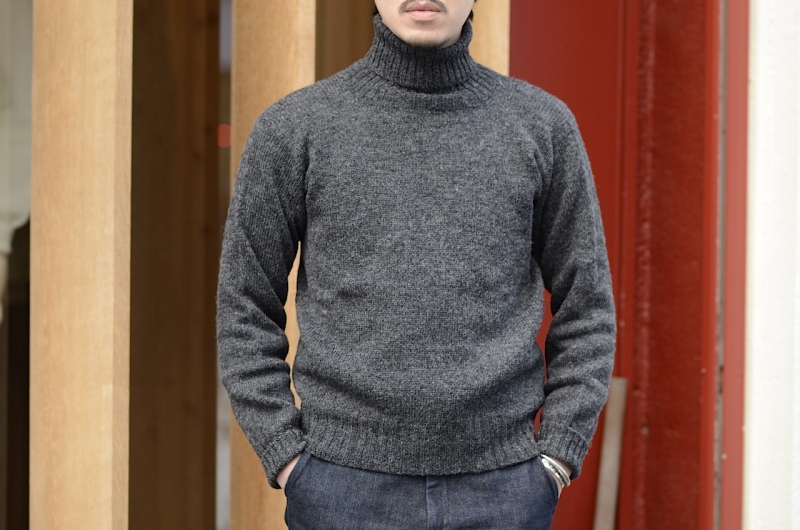 REAL SHETLAND WOOL SWEATER | ANATOMICA SAPPORO アナトミカ札幌