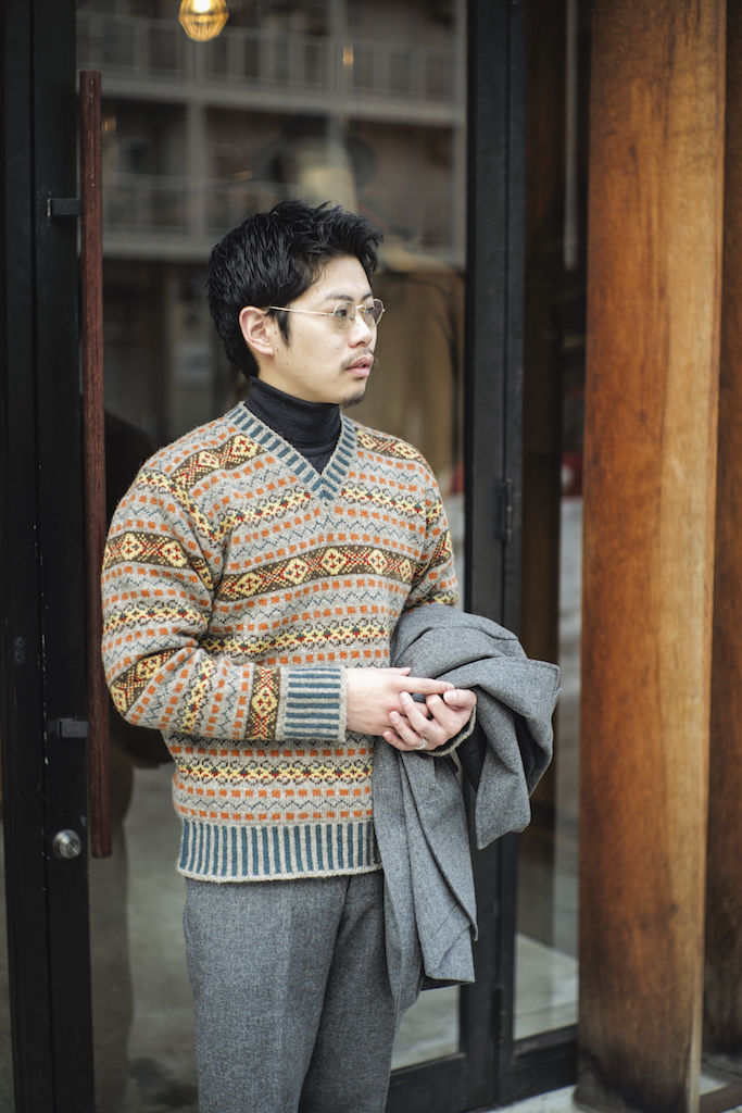 JAMISON'S FAIR ISLE SWEATER | ANATOMICA SAPPORO アナトミカ札幌