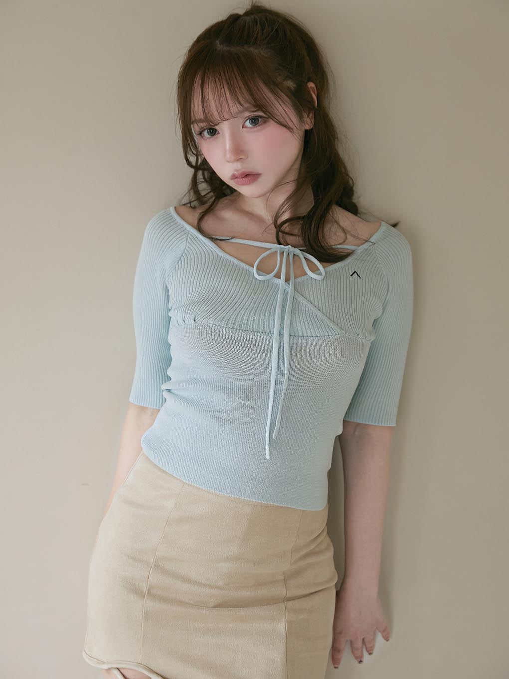 ANDMARY】Luna cachecoeur tops