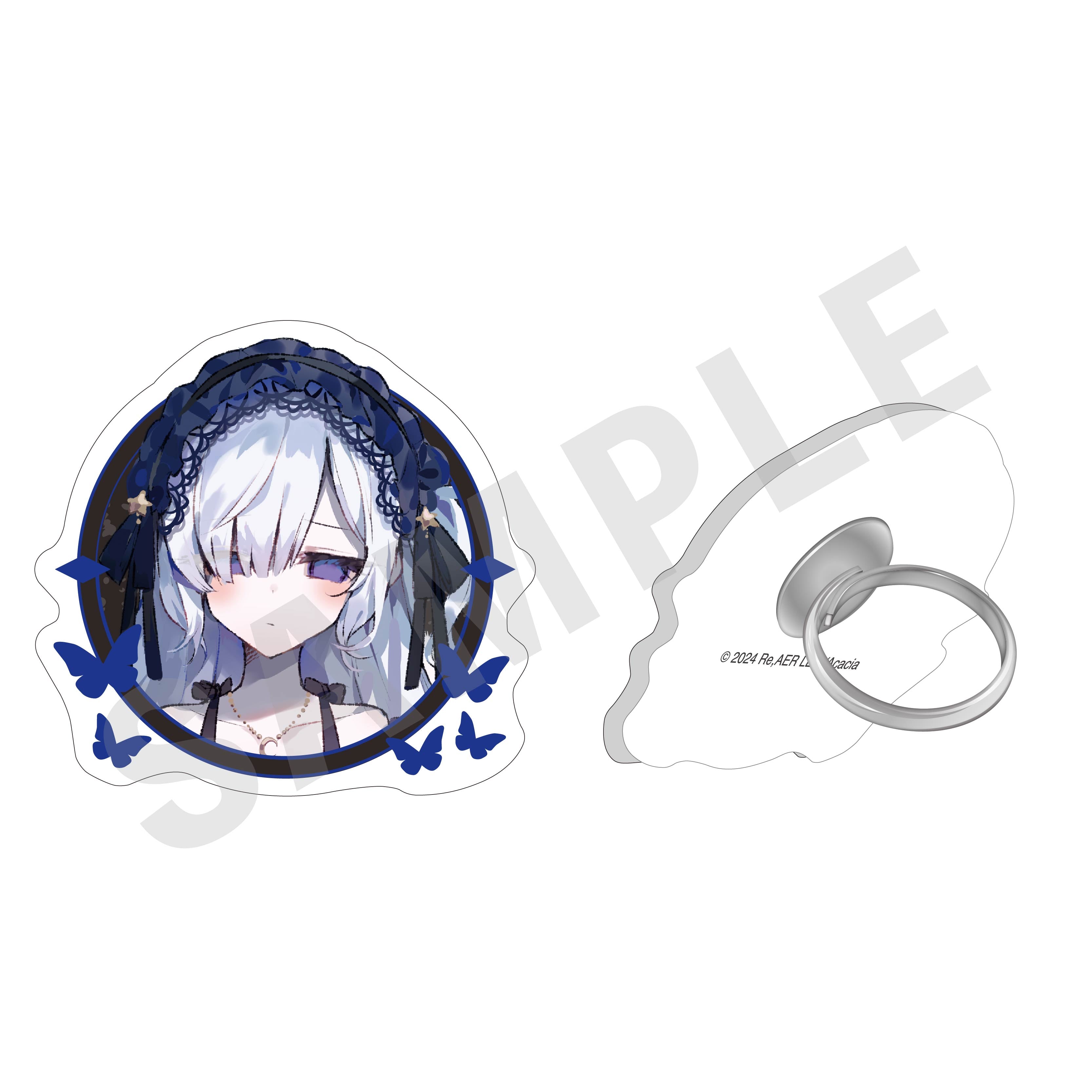 魔法少女ノ魔女裁判」 ふぃんこれ（アクリルリング） （夏目アンアン