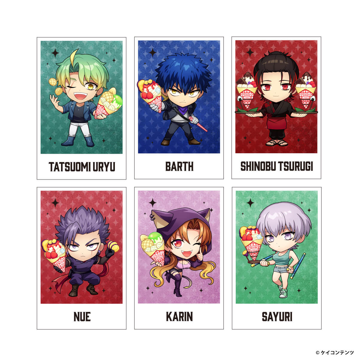 ヒューマンバグ大学】ランダムクリアカード（マリオンクレープコラボ